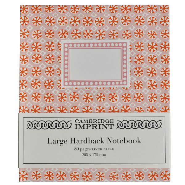 Large Lined Hardback Notebook (Sea Urchin pattern)