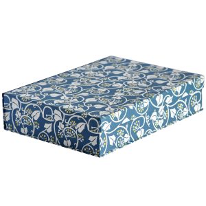 Box File covered in Ivy patterned paper