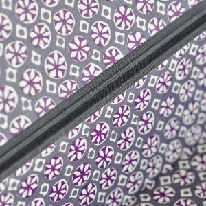 Detail of Box File covered in Sea Urchin patterned paper