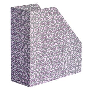 Magazine File covered in Sea Urchin patterned paper