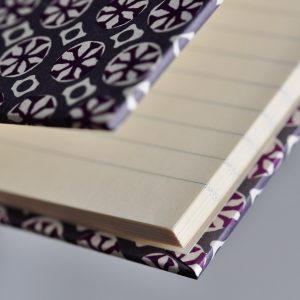 Large Lined Hardback Notebook (Sea Urchin pattern)