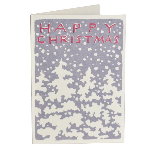 Snow Carefully Everywhere Descending card by Cambridge Imprint