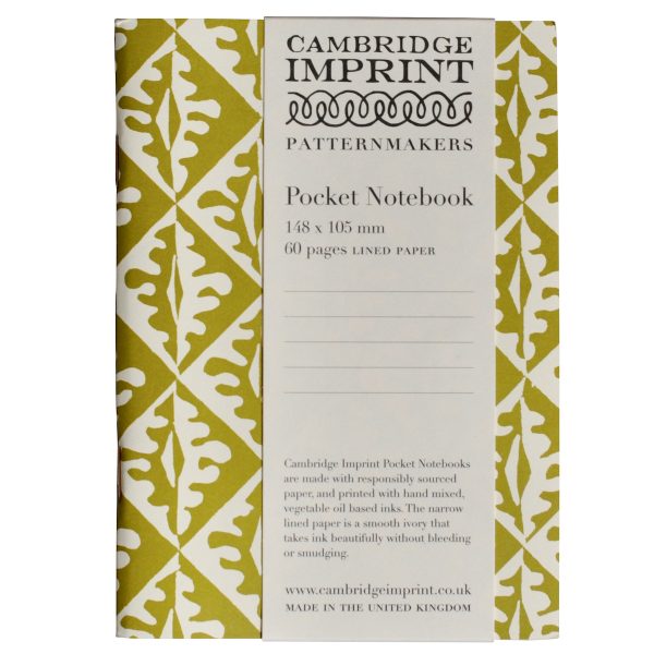 Oak Leaves Pocket Notebook by Cambridge Imprint