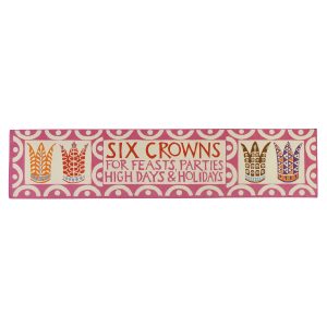 Cambridge Imprint Patterned Paper Crowns