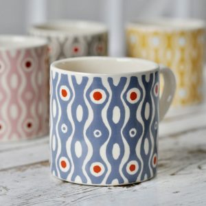 Persephone patterned mug by Cambridge Imprint