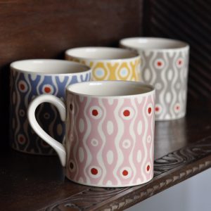 Persephone patterned mug by Cambridge Imprint