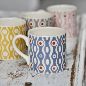 Persephone patterned mug by Cambridge Imprint