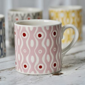 Persephone patterned mug by Cambridge Imprint