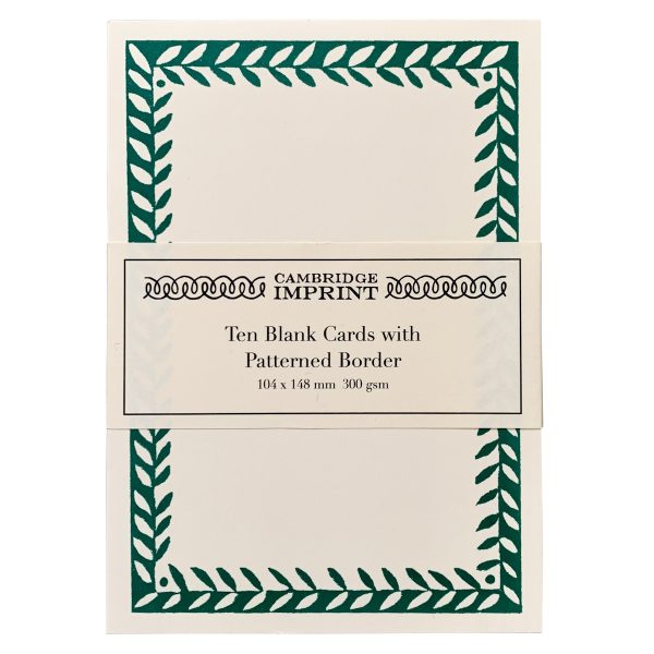 Notecard with Patterned Border by Cambridge Imprint