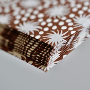 detail of Patterned Envelopes Animalcules Cocoa