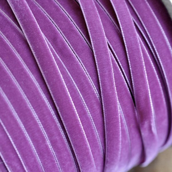 Fuchsia Velvet Ribbon