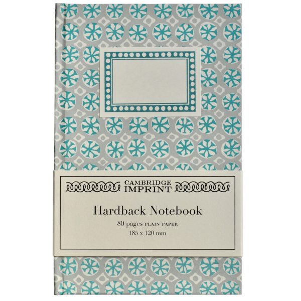 Cambridge Imprint Hardback Notebook covered in Sea Urchin paper