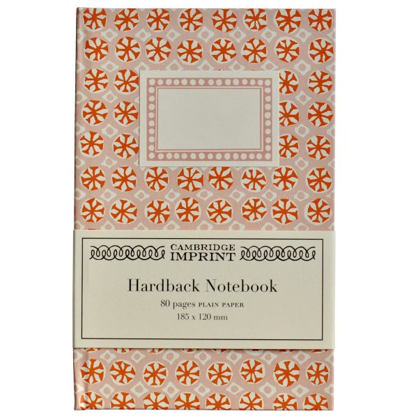 Cambridge Imprint Hardback Notebook covered in Sea Urchin paper