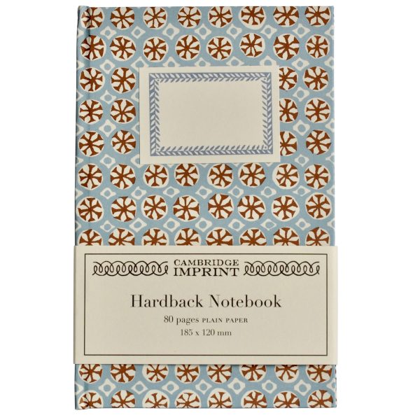 Cambridge Imprint Hardback Notebook covered in Sea Urchin paper