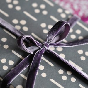 Lavender Velvet Ribbon