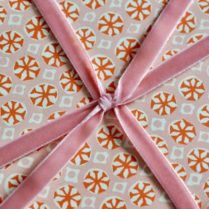 Dusty Pink Velvet Ribbon