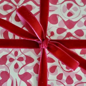 Magenta Velvet Ribbon