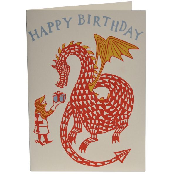 Happy Birthday Dragon card by Cambridge Imprint