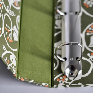 detail of Ivy Ring Binder by Cambridge Imprint