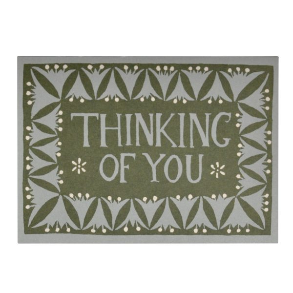 Thinking Of You card by Cambridge Imprint