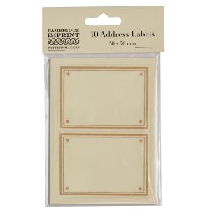 Cambridge Imprint Address Labels