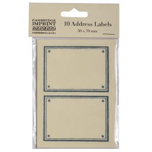 Cambridge Imprint Address Labels