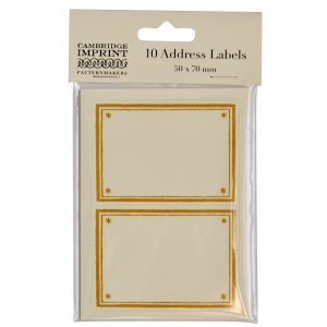 Cambridge Imprint Address Labels