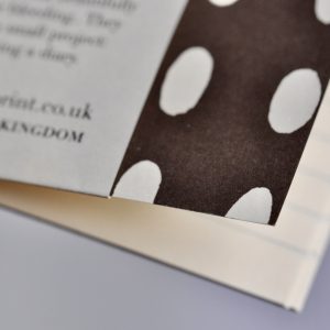 Patterned Exercise Book by Cambridge Imprint - detail