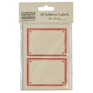 Cambridge Imprint Address Labels