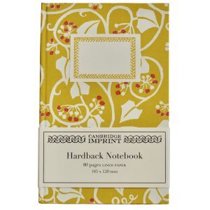 Lined Hardback Notebook covered in Ivy Piccalilli paper by Cambridge Imprint