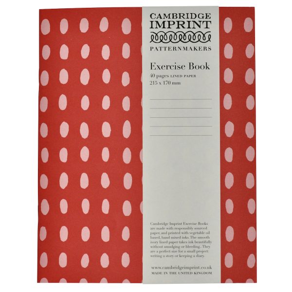 Patterned Exercise Book by Cambridge Imprint