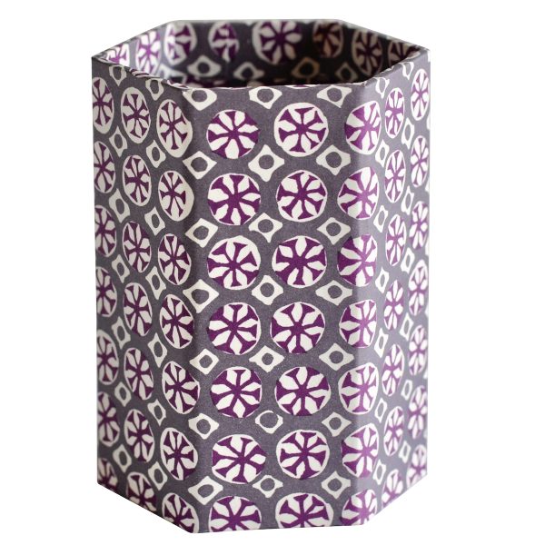 Patterned Pencil Pot by Cambridge Imprint