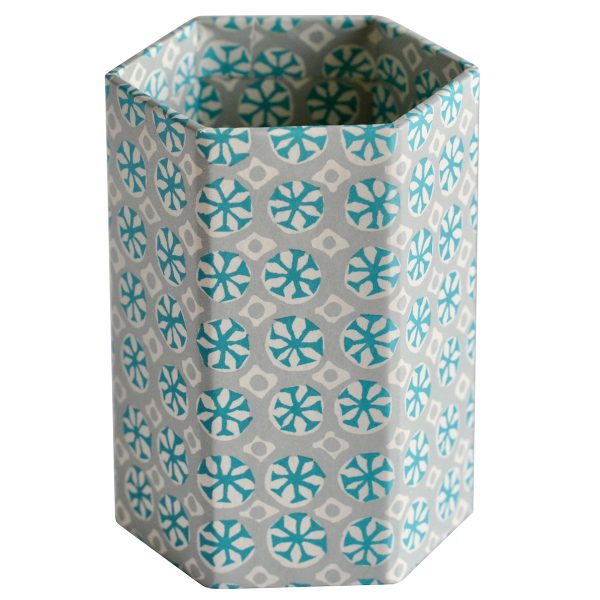 Patterned Pencil Pot by Cambridge Imprint