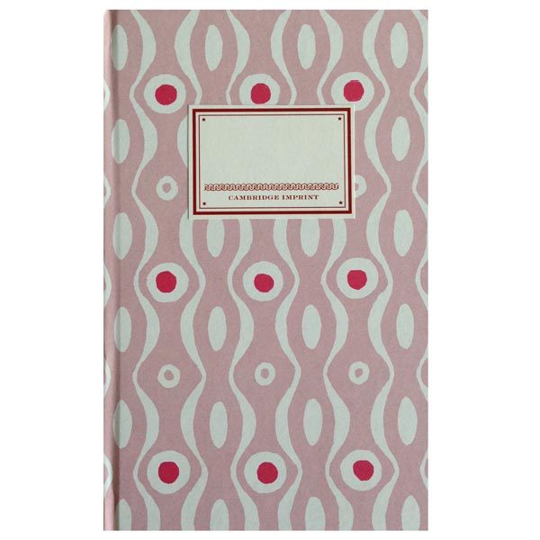 Cambridge Imprint Hardback Notebook Persephone pink and raspberry